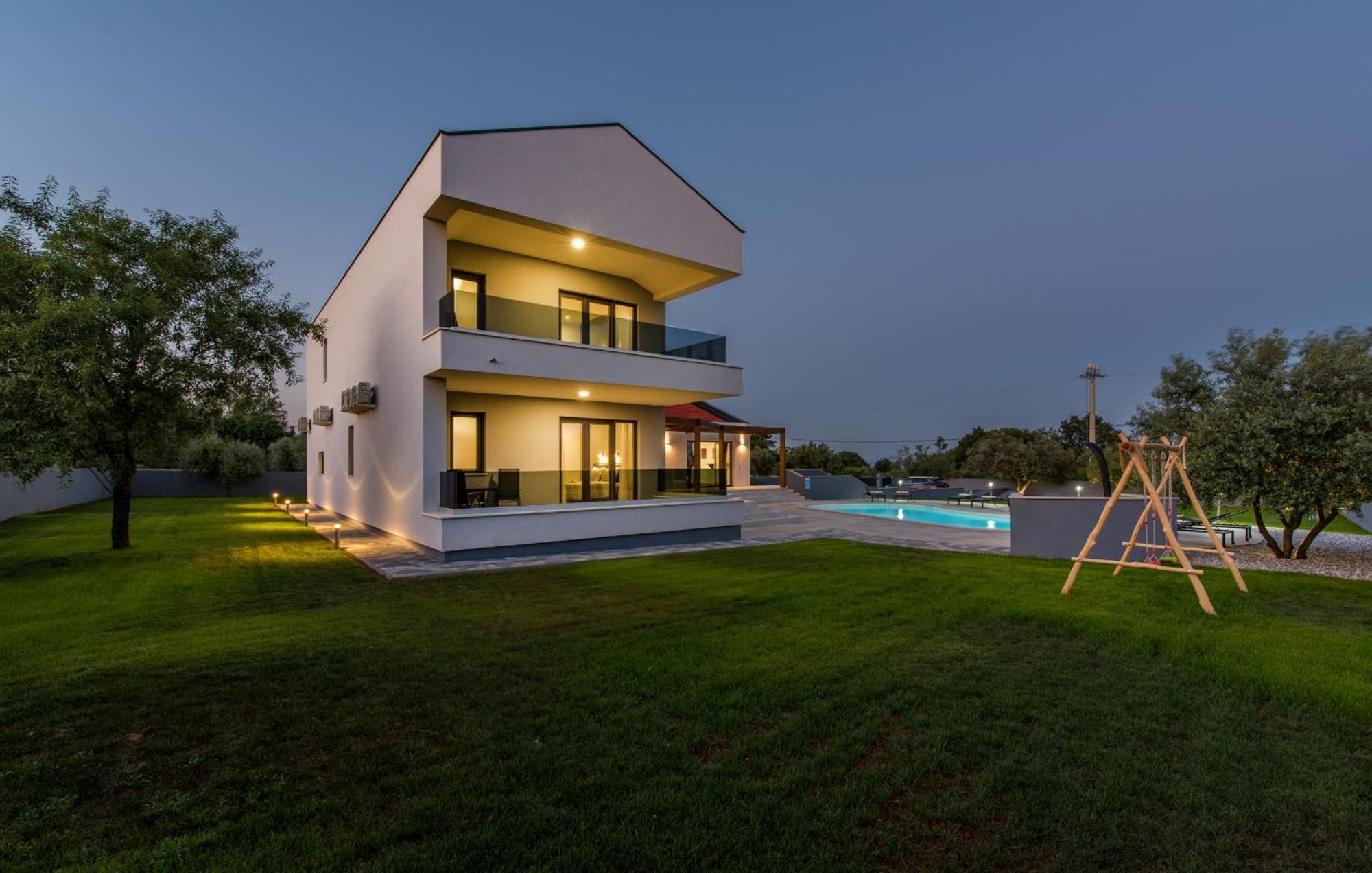 Villa Posidonia Near Pula With Sea View And Surrounded By Olive Trees Krnica Exteriör bild