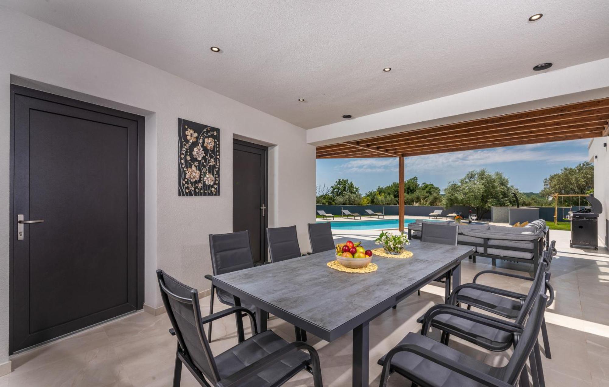 Villa Posidonia Near Pula With Sea View And Surrounded By Olive Trees Krnica Exteriör bild