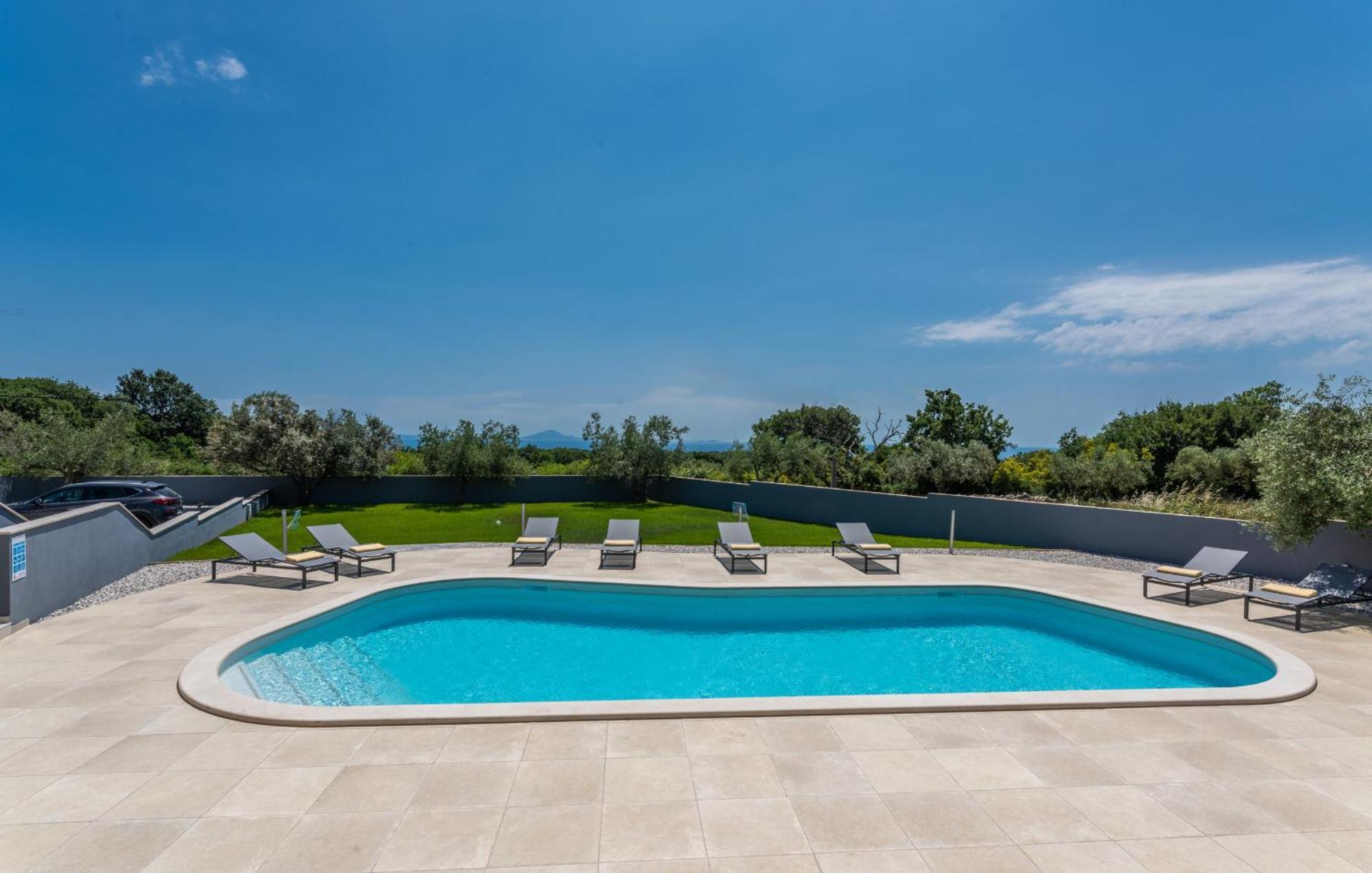 Villa Posidonia Near Pula With Sea View And Surrounded By Olive Trees Krnica Exteriör bild