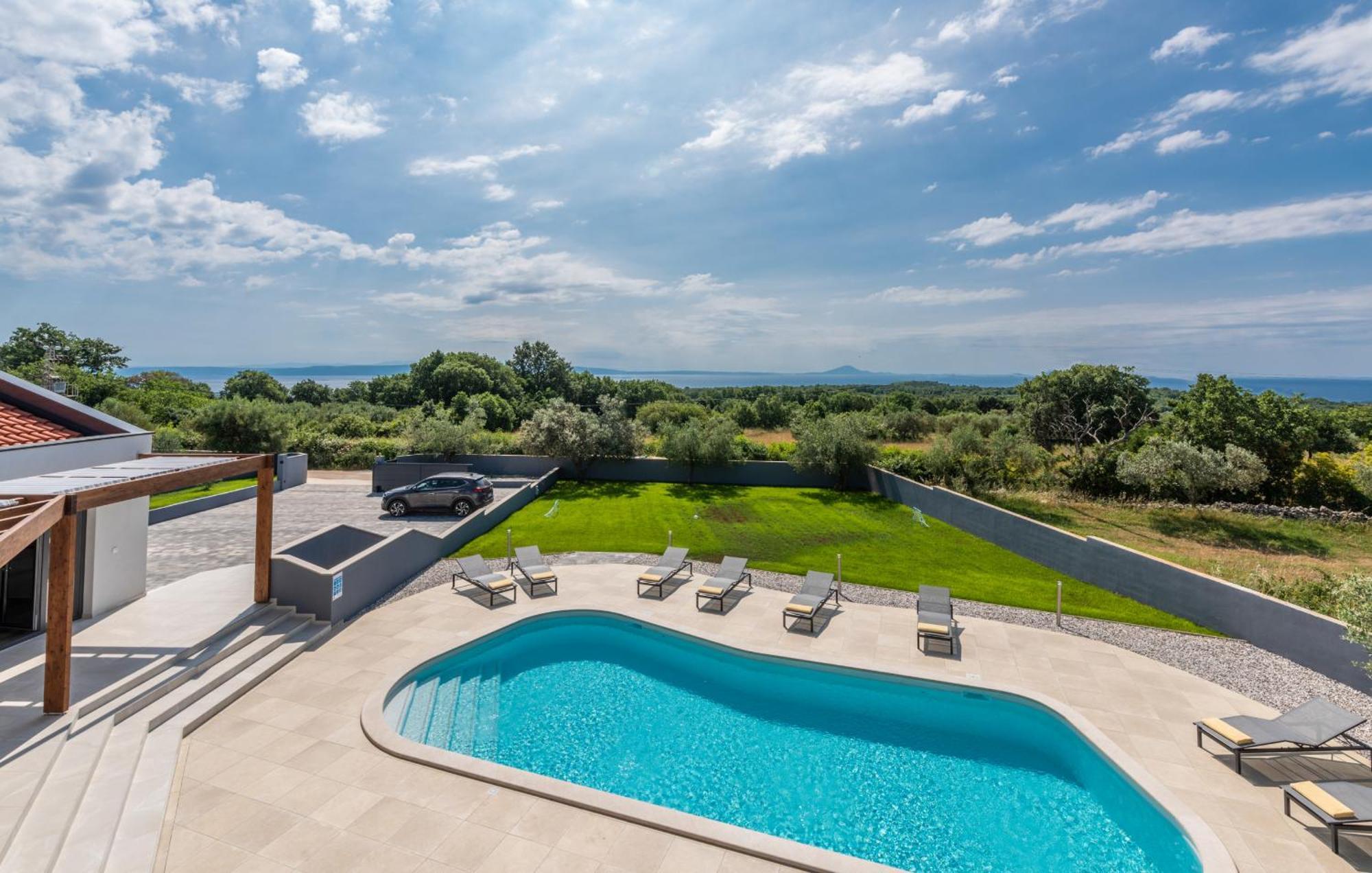 Villa Posidonia Near Pula With Sea View And Surrounded By Olive Trees Krnica Exteriör bild