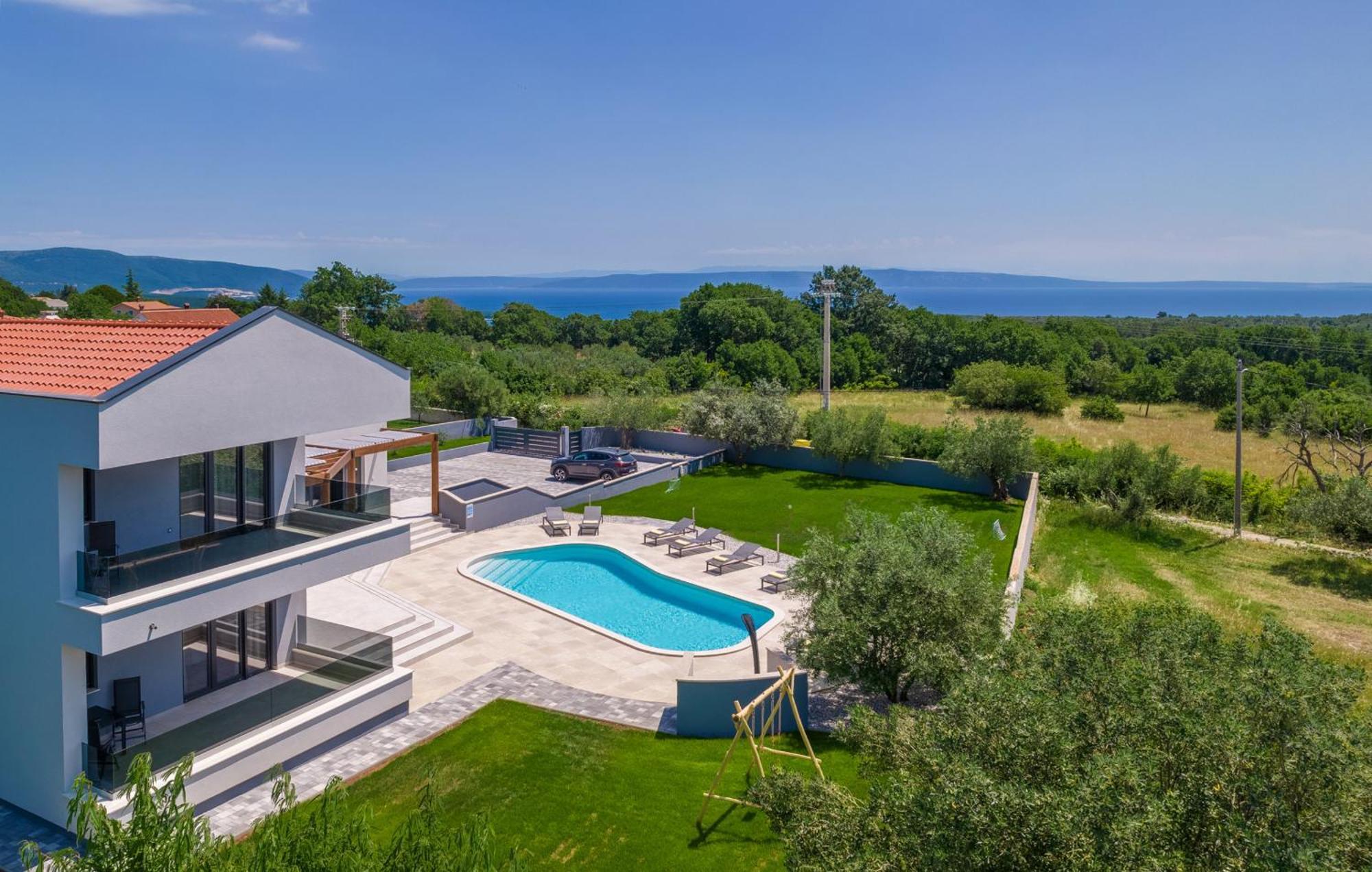 Villa Posidonia Near Pula With Sea View And Surrounded By Olive Trees Krnica Exteriör bild